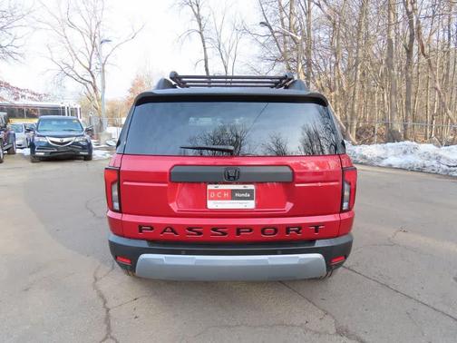 Radiant Red Metallic II 2026 Honda Passport RTL