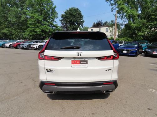 Platinum White Pearl 2026 Honda CR-V Hybrid Sport-L