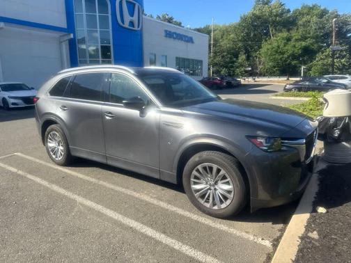 Machine Gray Metallic 2024 Mazda CX-90 3.3 Turbo Preferred
