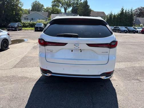 Rhodium White Metallic 2024 Mazda CX-90 Premium