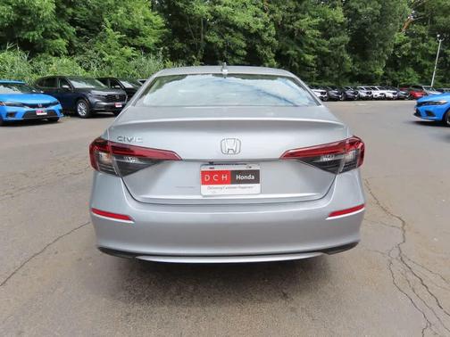 Solar Silver Metallic 2026 Honda Civic LX