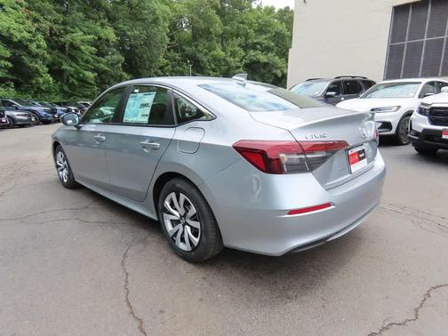 Solar Silver Metallic 2026 Honda Civic LX