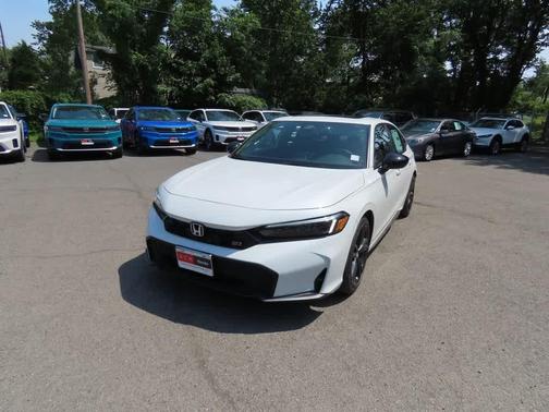 Platinum White Pearl 2026 Honda Civic Si Base