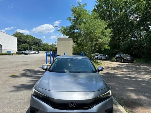 Lunar Silver Metallic 2023 Honda Civic LX