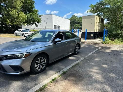 Lunar Silver Metallic 2023 Honda Civic LX