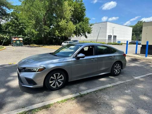Lunar Silver Metallic 2023 Honda Civic LX