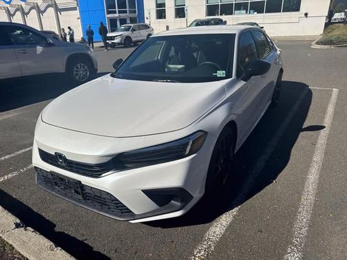 Platinum White Pearl 2024 Honda Civic Sport