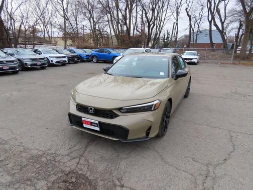 Sand Dune 2026 Honda Civic Hybrid Sport Hatchback