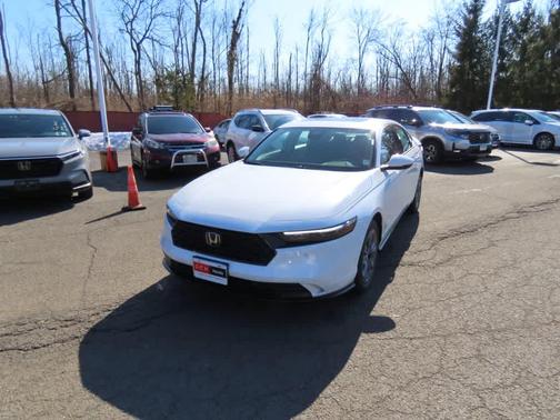Platinum White Pearl 2026 Honda Accord Hybrid EX-L Sedan