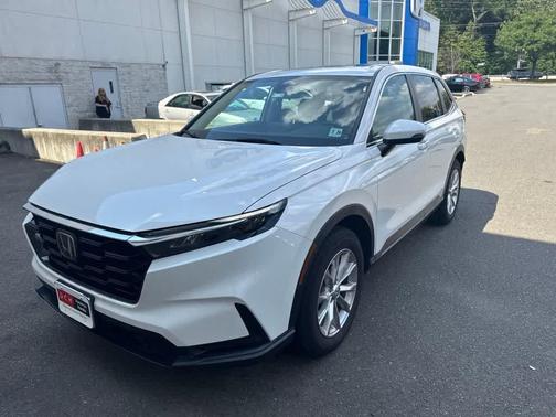 Platinum White Pearl 2024 Honda CR-V EX