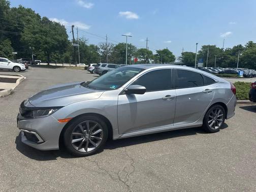 Lunar Silver Metallic 2020 Honda Civic EX