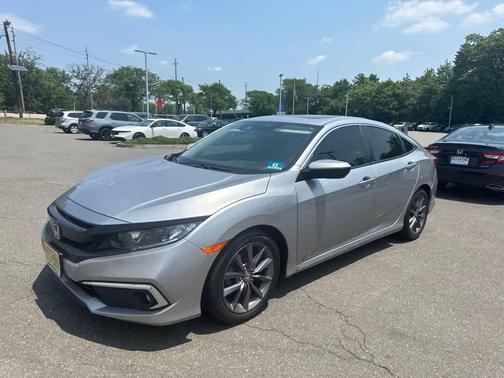 Lunar Silver Metallic 2020 Honda Civic EX