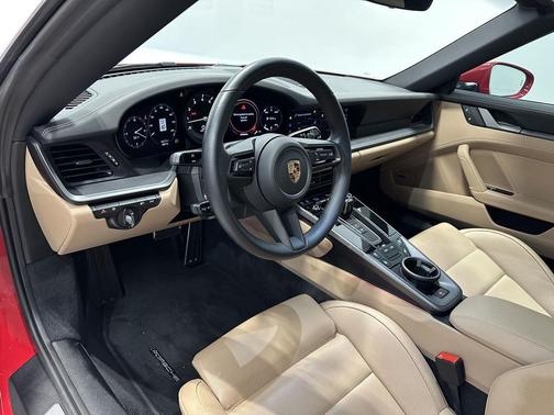 Carmine Red 2024 Porsche 911 Targa 4S