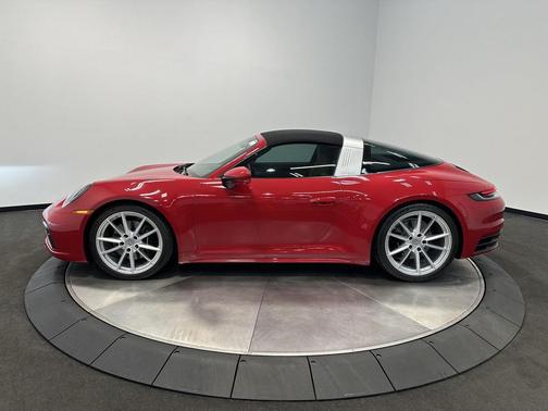 Carmine Red 2024 Porsche 911 Targa 4S