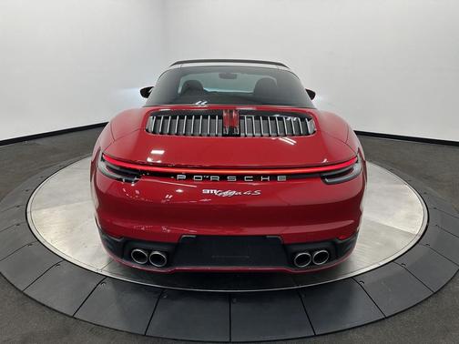 Carmine Red 2024 Porsche 911 Targa 4S