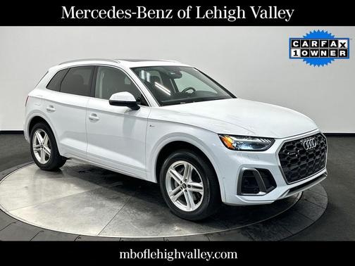 Glacier White Metallic 2021 Audi Q5 Prestige 55 TFSI e quattro S tronic