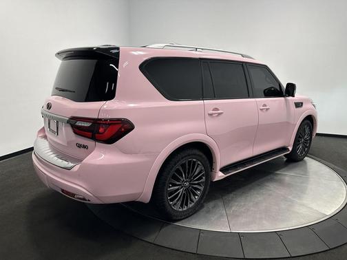 Moonstone White 2023 INFINITI QX80 PREMIUM SELECT AWD
