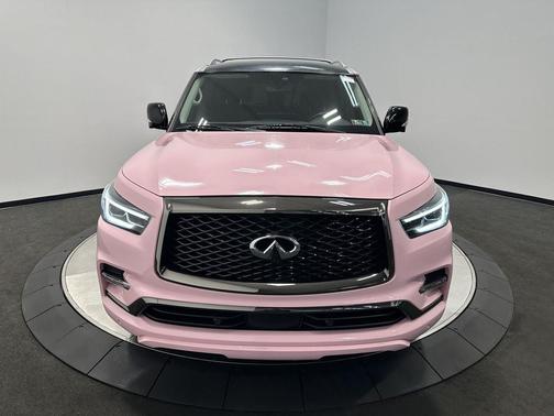 Moonstone White 2023 INFINITI QX80 PREMIUM SELECT AWD