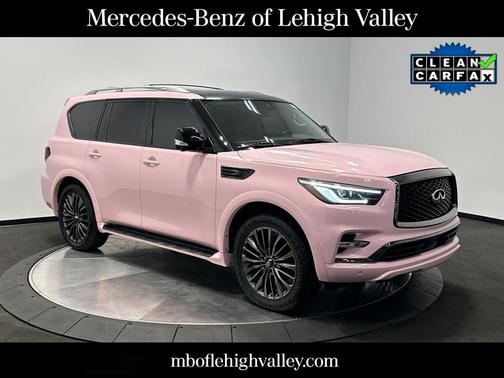Moonstone White 2023 INFINITI QX80 PREMIUM SELECT AWD
