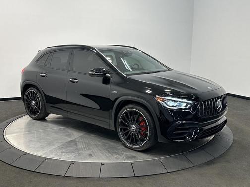 Cosmos Black Metallic 2021 Mercedes-Benz AMG GLA 45 Base 4MATIC