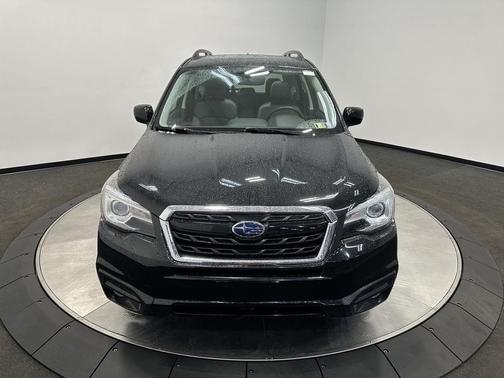 Crystal Black Silica 2018 Subaru Forester 2.5i Premium Black Edition