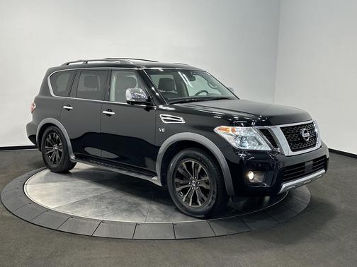 Super Black 2017 Nissan Armada Platinum