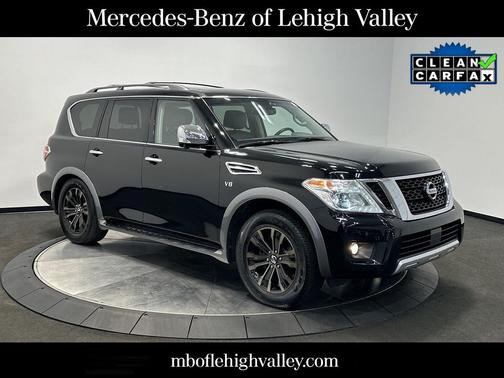 Super Black 2017 Nissan Armada Platinum