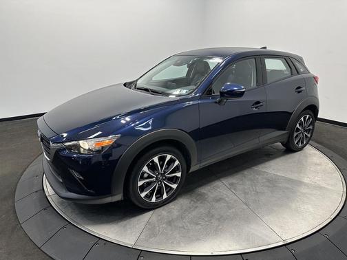 Deep Crystal Blue Mica 2019 Mazda CX-3 Touring