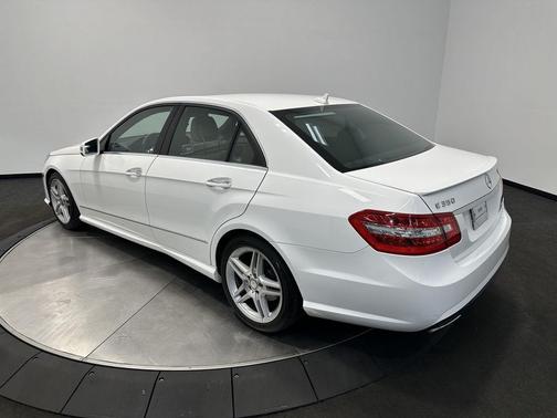 Polar White 2013 Mercedes-Benz E-Class 4MATIC