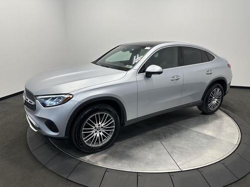 Cirrus Silver Metallic 2026 Mercedes-Benz GLC 300 4MATIC Coupe