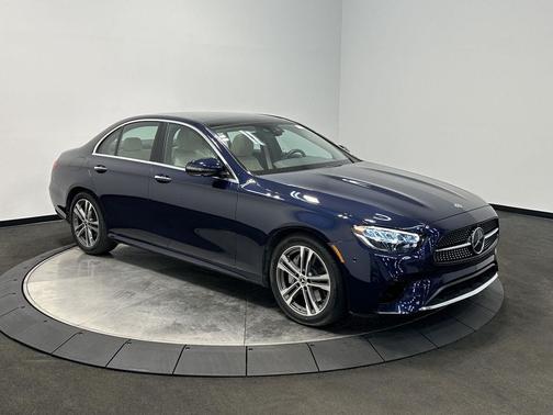 Lunar Blue Metallic 2021 Mercedes-Benz E-Class 4MATIC