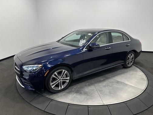 Lunar Blue Metallic 2021 Mercedes-Benz E-Class 4MATIC