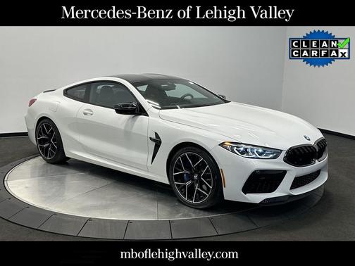 Alpine White 2022 BMW M8 Competition