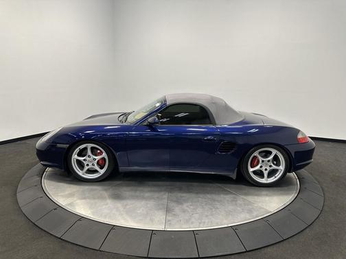 blue 2004 Porsche Boxster S