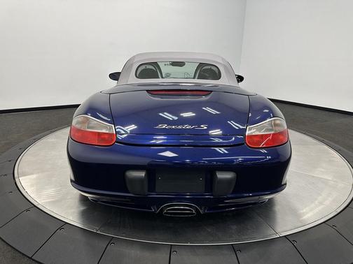 blue 2004 Porsche Boxster S