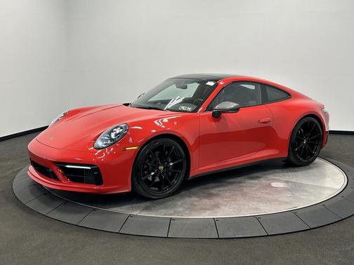 RED 2024 Porsche 911 Carrera T