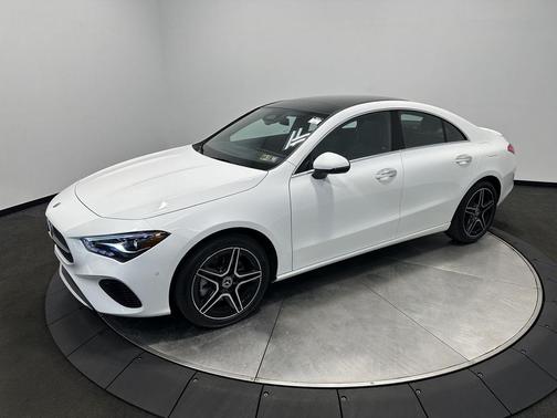 Polar White 2026 Mercedes-Benz CLA 250 4MATIC