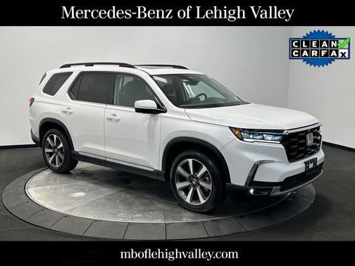 Platinum White Pearl 2025 Honda Pilot Elite