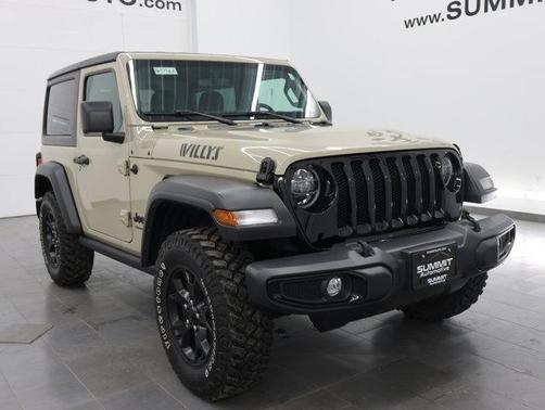 Limited Edition Gobi Clearcoat 2022 Jeep Wrangler Willys