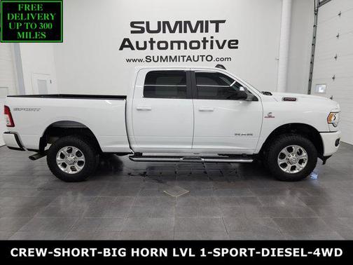 2021 RAM 2500 Big Horn Crew Cab 4x4 6'4' Box