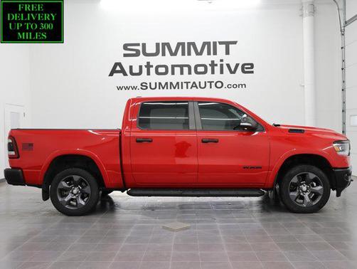 Flame Red Clearcoat 2021 RAM 1500 Big Horn/Lone Star