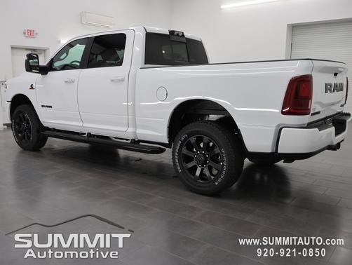 Bright White Clearcoat 2026 RAM 3500 Laramie Crew Cab 4x4 6'4' Box