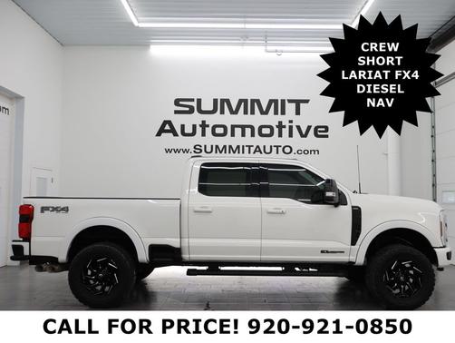Star White Metallic Tri-Coat 2025 Ford F-350 Lariat