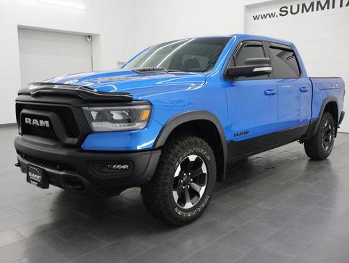 Hydro Blue Pearlcoat 2022 RAM 1500 Rebel