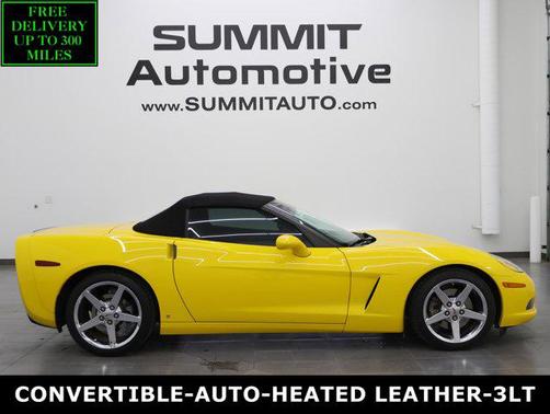 Velocity Yellow Tintcoat 2007 Chevrolet Corvette Base