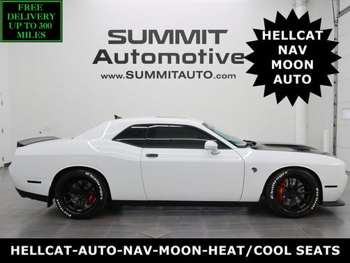 White Knuckle Clearcoat 2017 Dodge Challenger SRT Hellcat