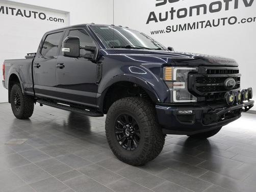 Antimatter Blue Metallic 2021 Ford F-250 Lariat