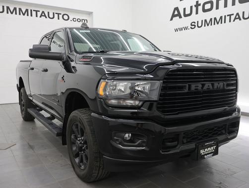 Diamond Black Crystal Pearlcoat 2020 RAM 2500 Big Horn Crew Cab 4x4 6'4' Box