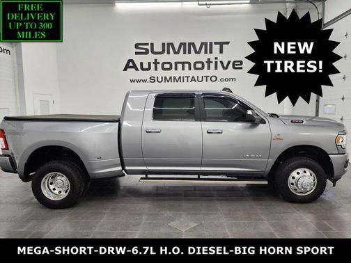 2022 RAM 3500 Big Horn Mega Cab 4x4 6'4' Box