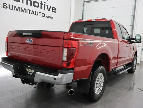 Rapid Red Metallic Tinted Clearcoat 2021 Ford F-250 Lariat